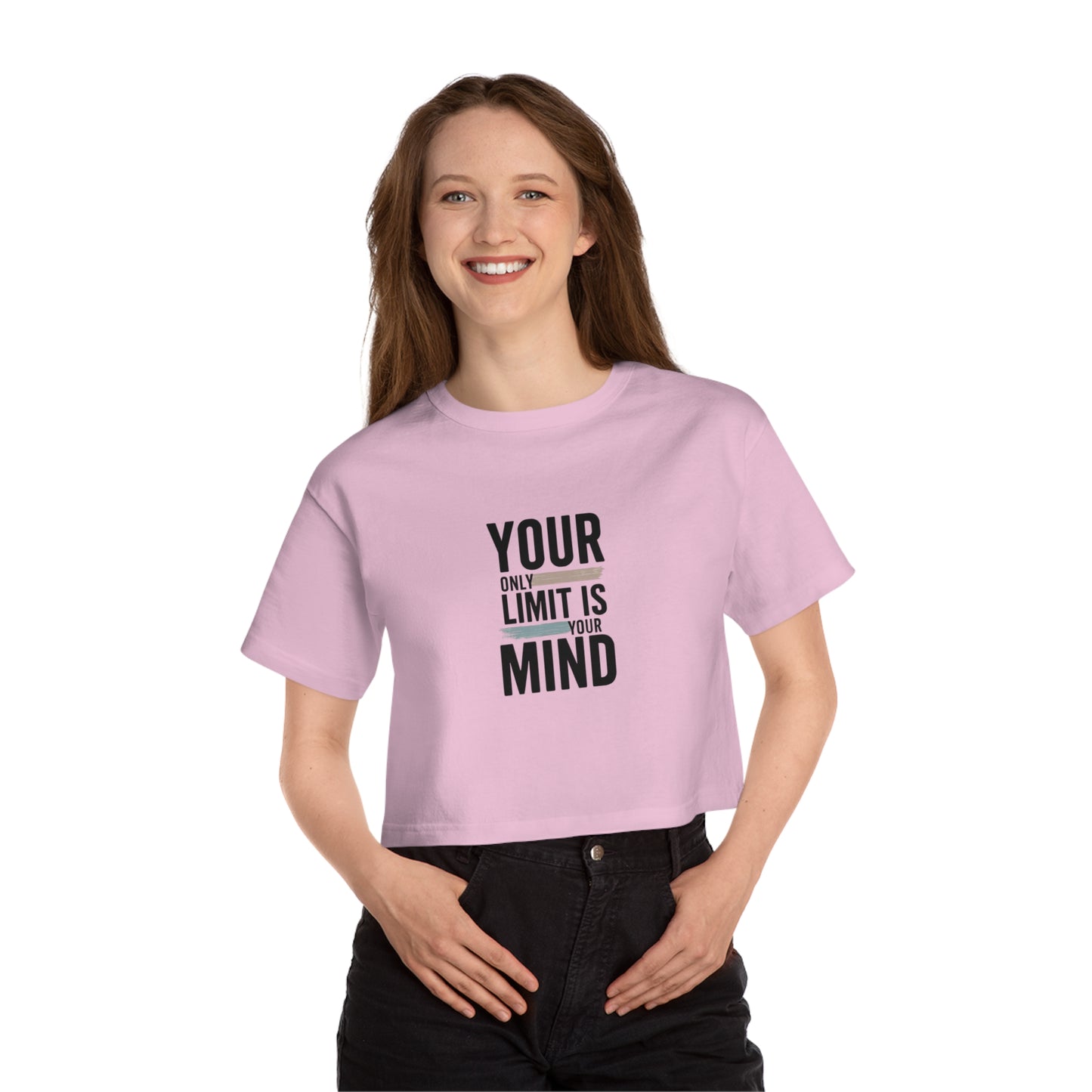 Your Only Limit Is Your Mind Cropped Tee