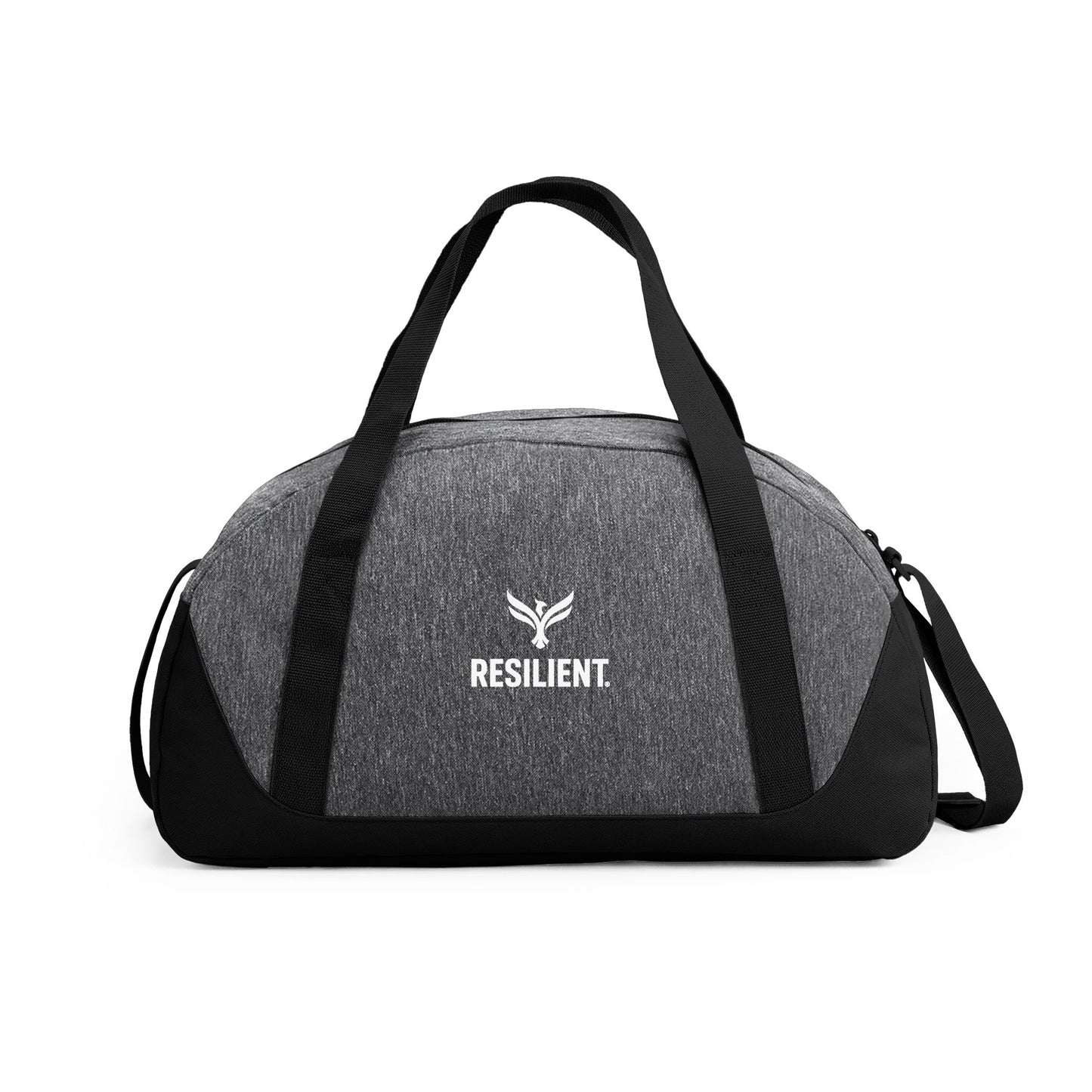 Resilient Mindset Access Dome Duffel — Motivational Gym & Travel Bag