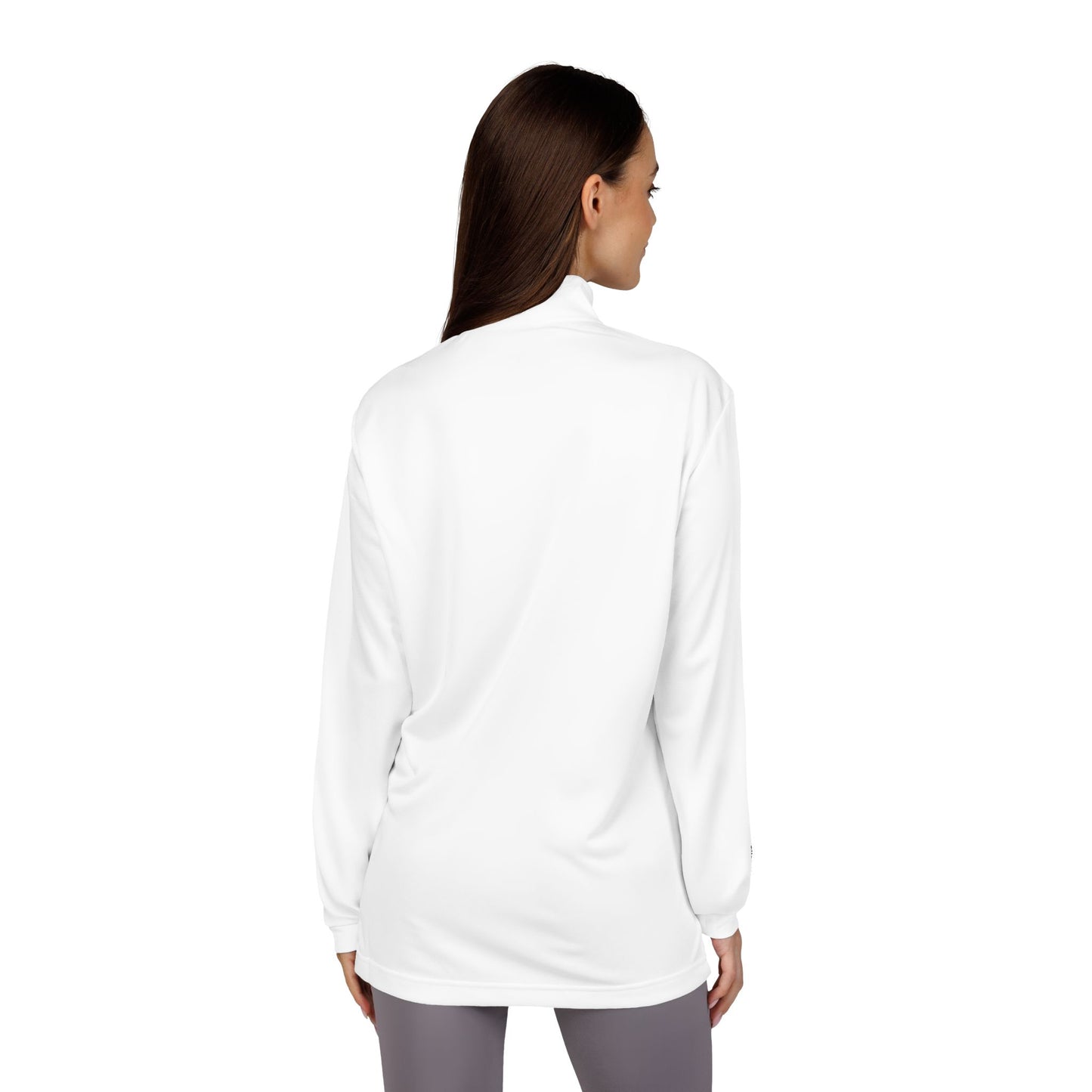 Resilient Embroidered Quarter-Zip Pullover – adidas® Performance Top
