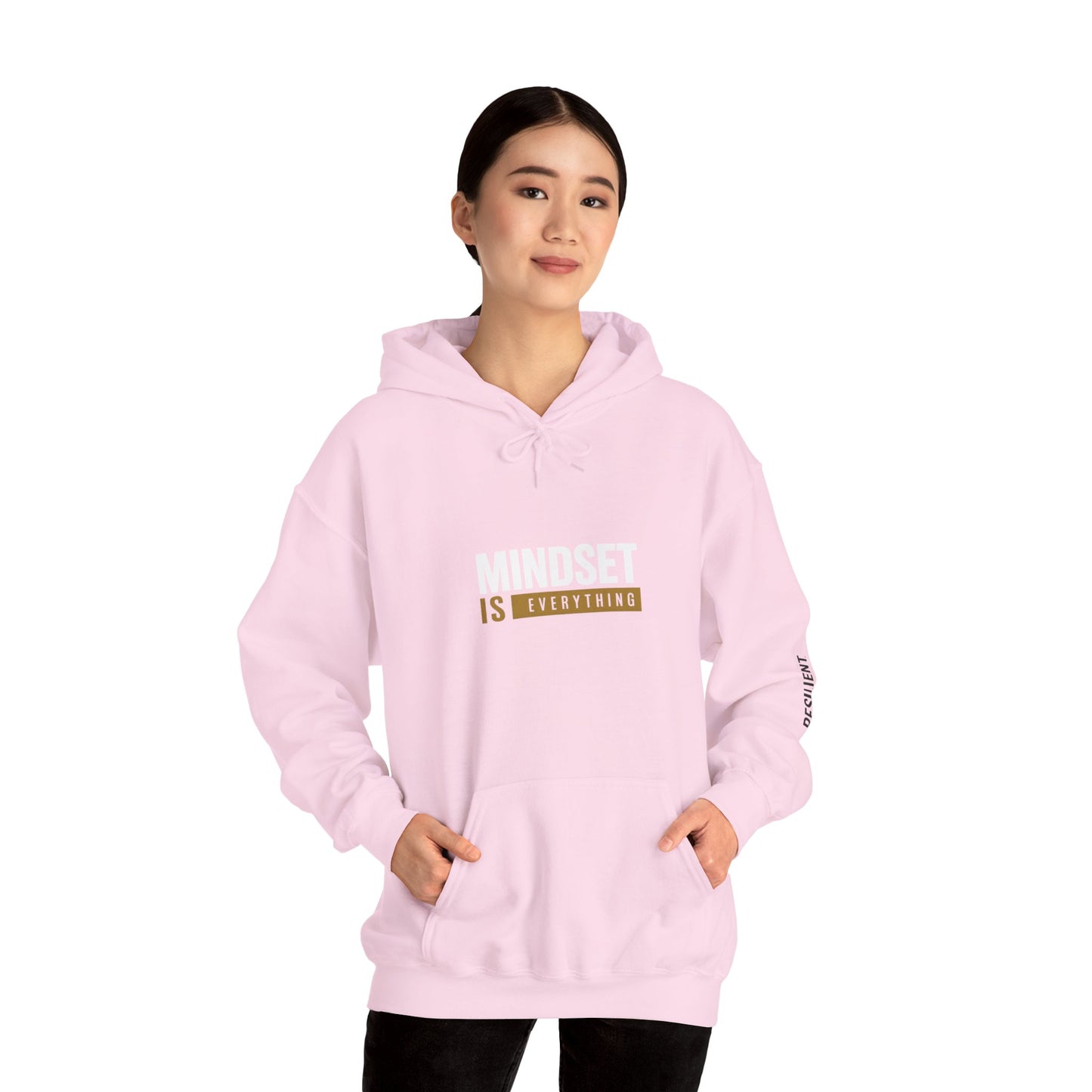 Hoodie — Minimalist "Is Everything" Motivational Pullover (Resilient Sleeve)