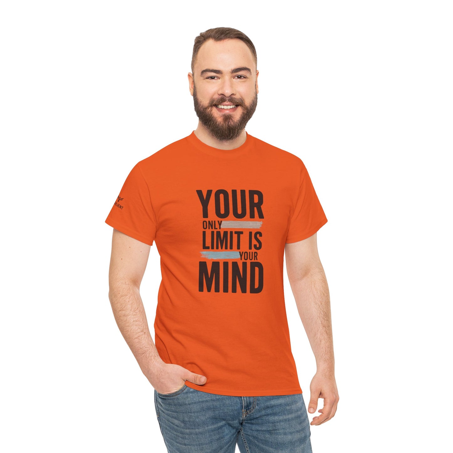 Inspiring "Your Only Limit Is Your Mind" Tee