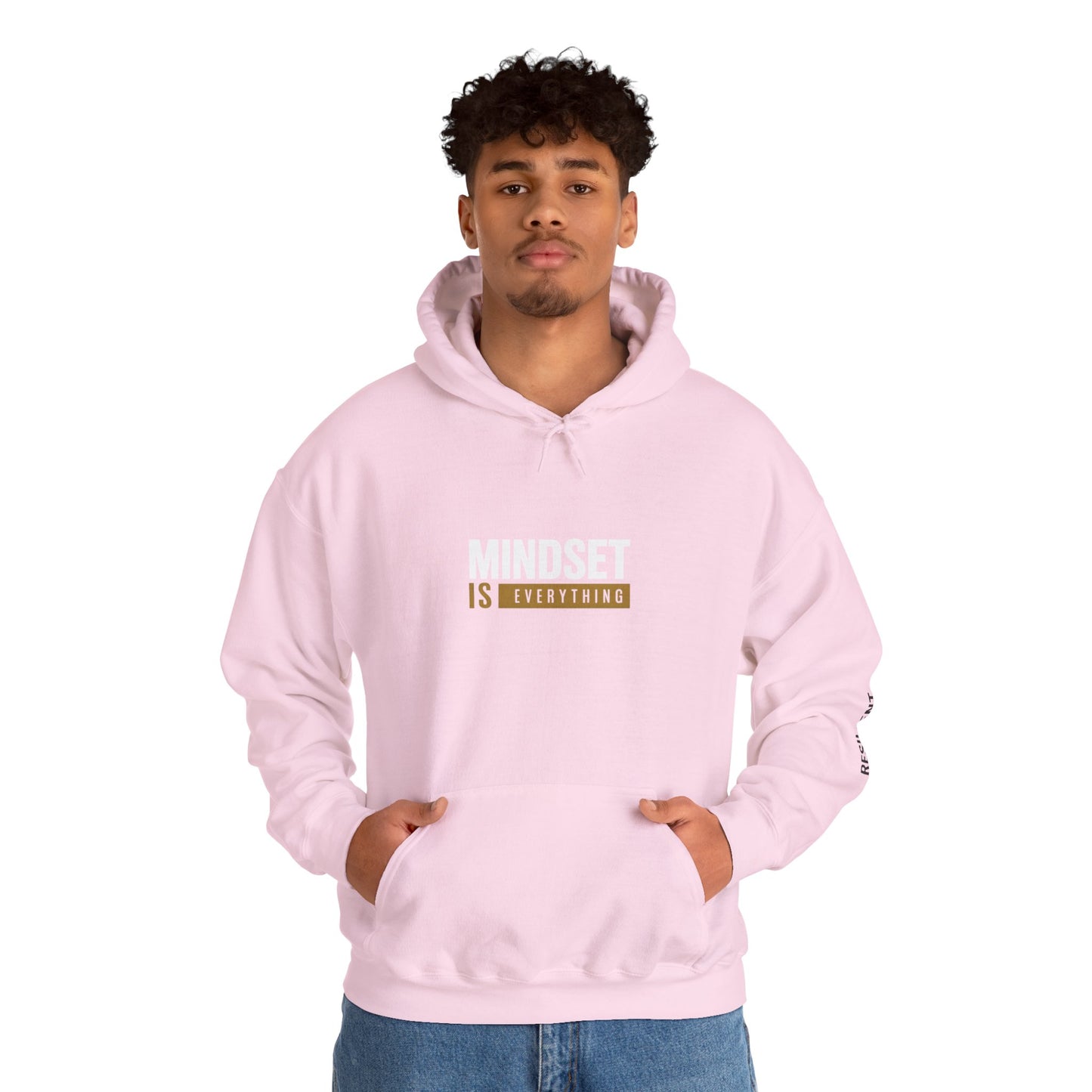Hoodie — Minimalist "Is Everything" Motivational Pullover (Resilient Sleeve)
