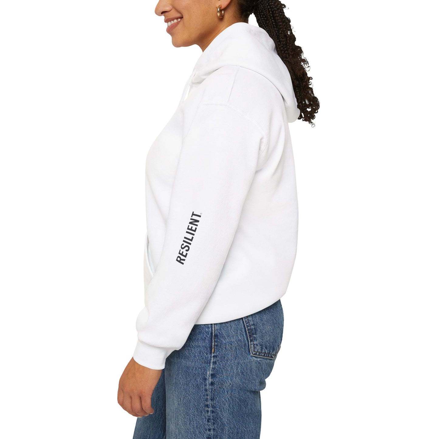 Your Only Limit Is Your Mind Hoodie — Motivational White Pullover