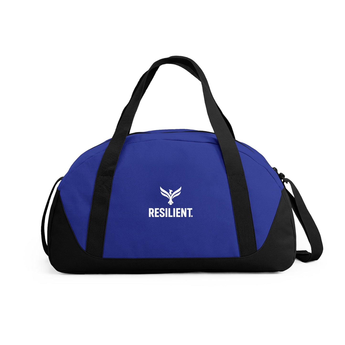 Resilient Mindset Access Dome Duffel — Motivational Gym & Travel Bag