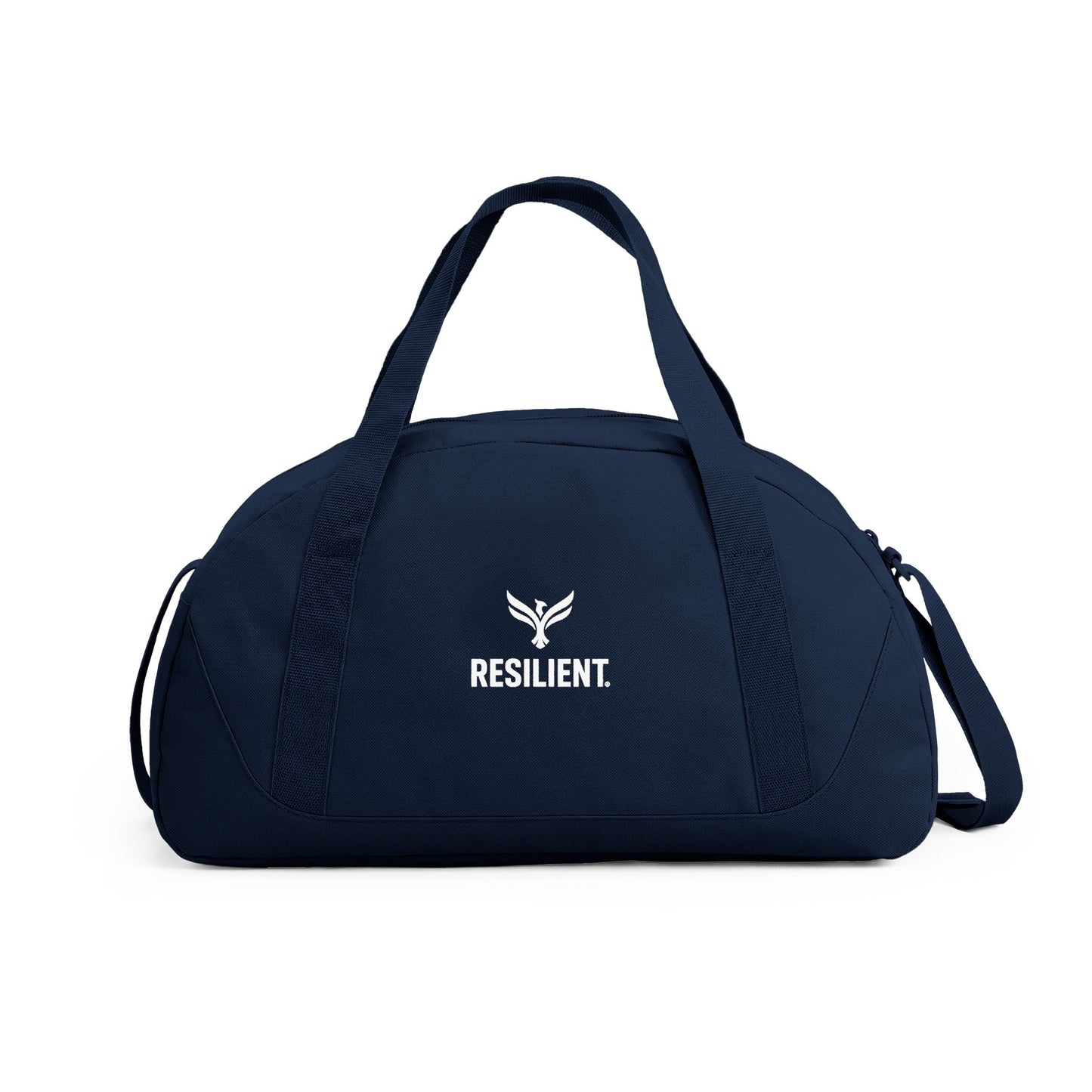 Resilient Mindset Access Dome Duffel — Motivational Gym & Travel Bag