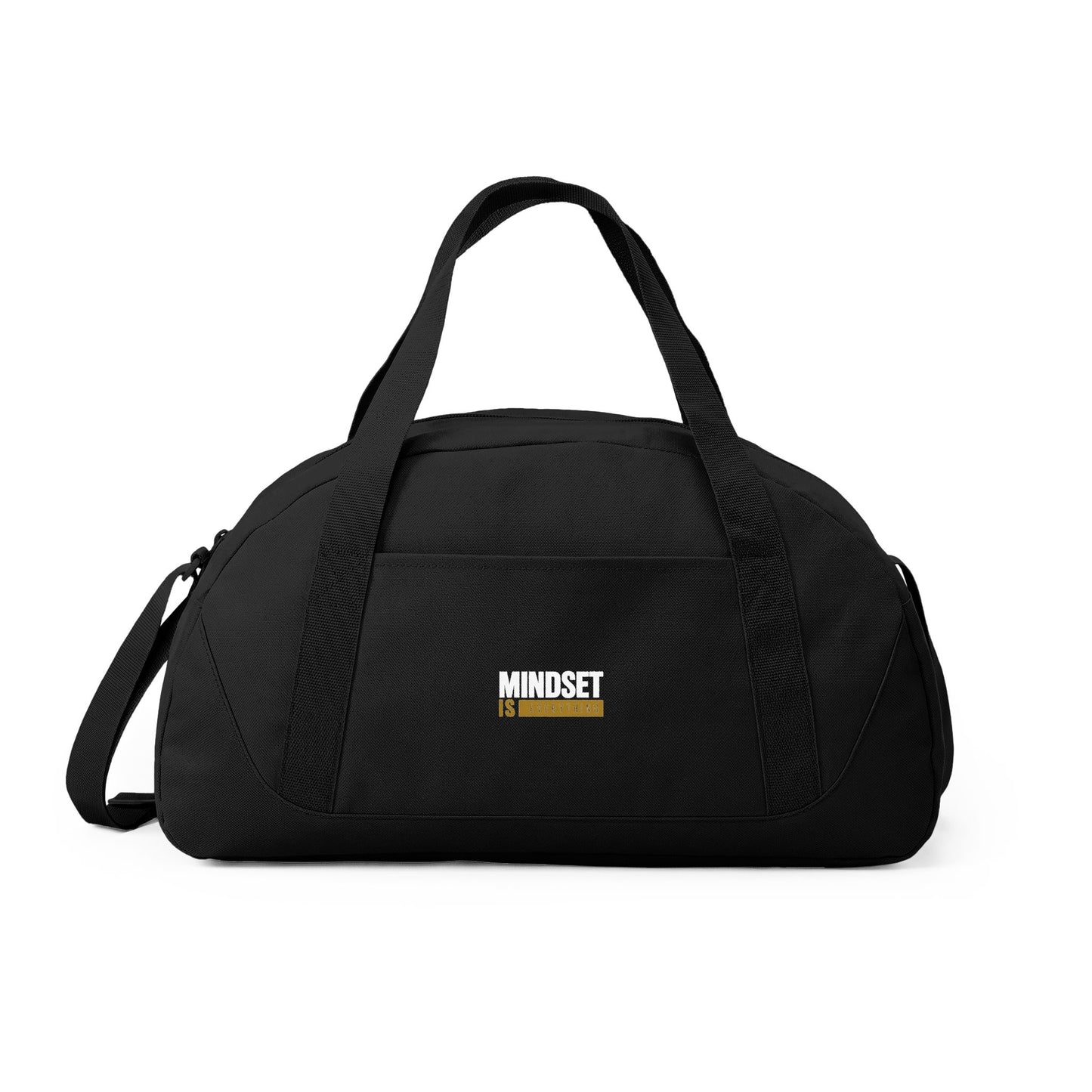 Resilient Mindset Access Dome Duffel — Motivational Gym & Travel Bag