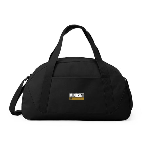 Resilient Mindset Access Dome Duffel — Motivational Gym & Travel Bag