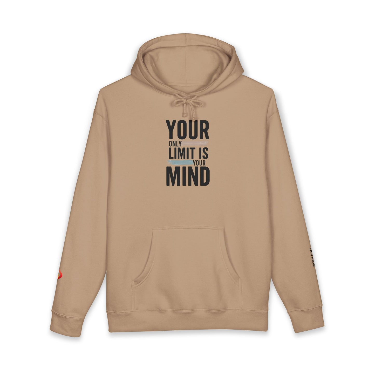 Motivational Hoodie - "Your Only Limit Is Your Mind" Inspirational Pullover