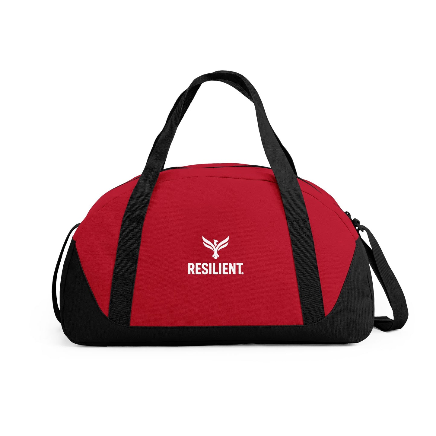Resilient Mindset Access Dome Duffel — Motivational Gym & Travel Bag