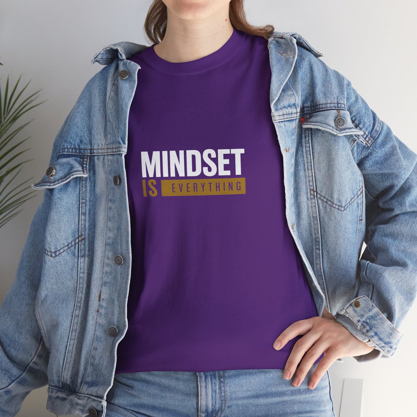 Mindset Is Everything Tee — Motivational Graphic T-Shirt