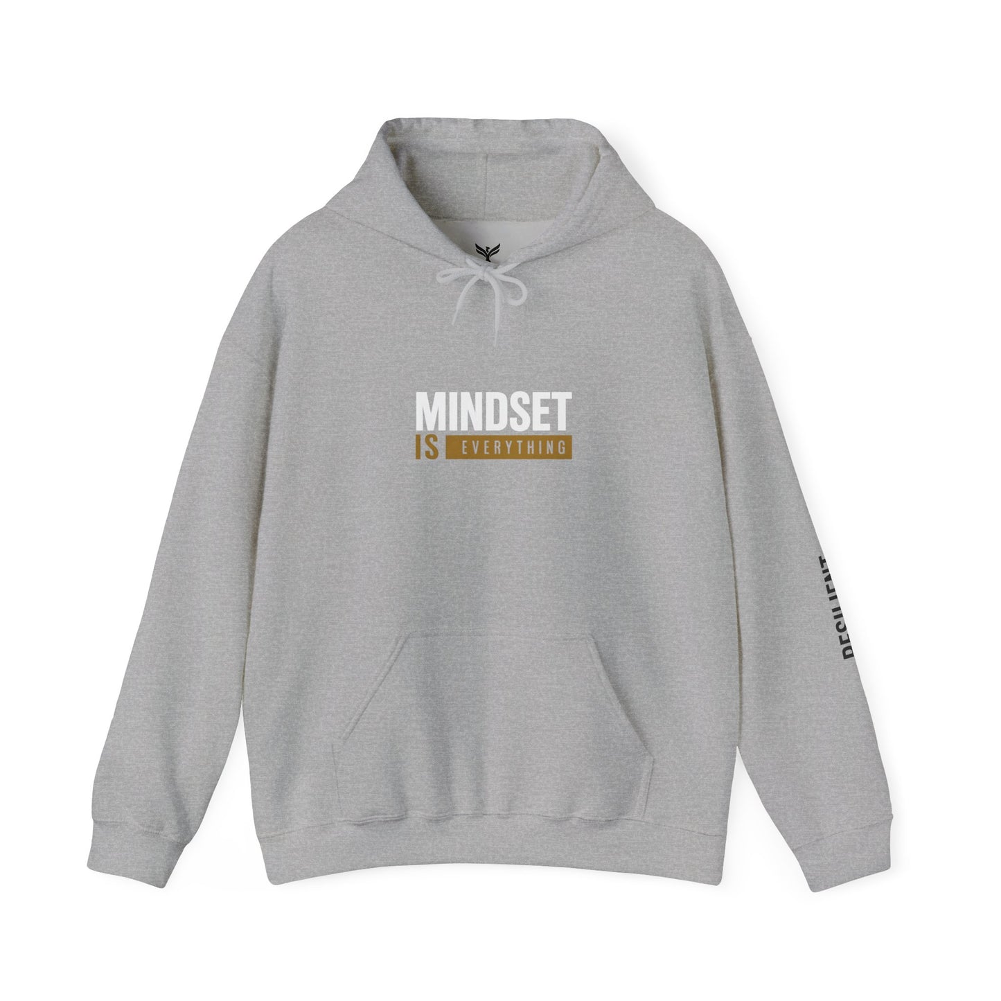 Hoodie — Minimalist "Is Everything" Motivational Pullover (Resilient Sleeve)