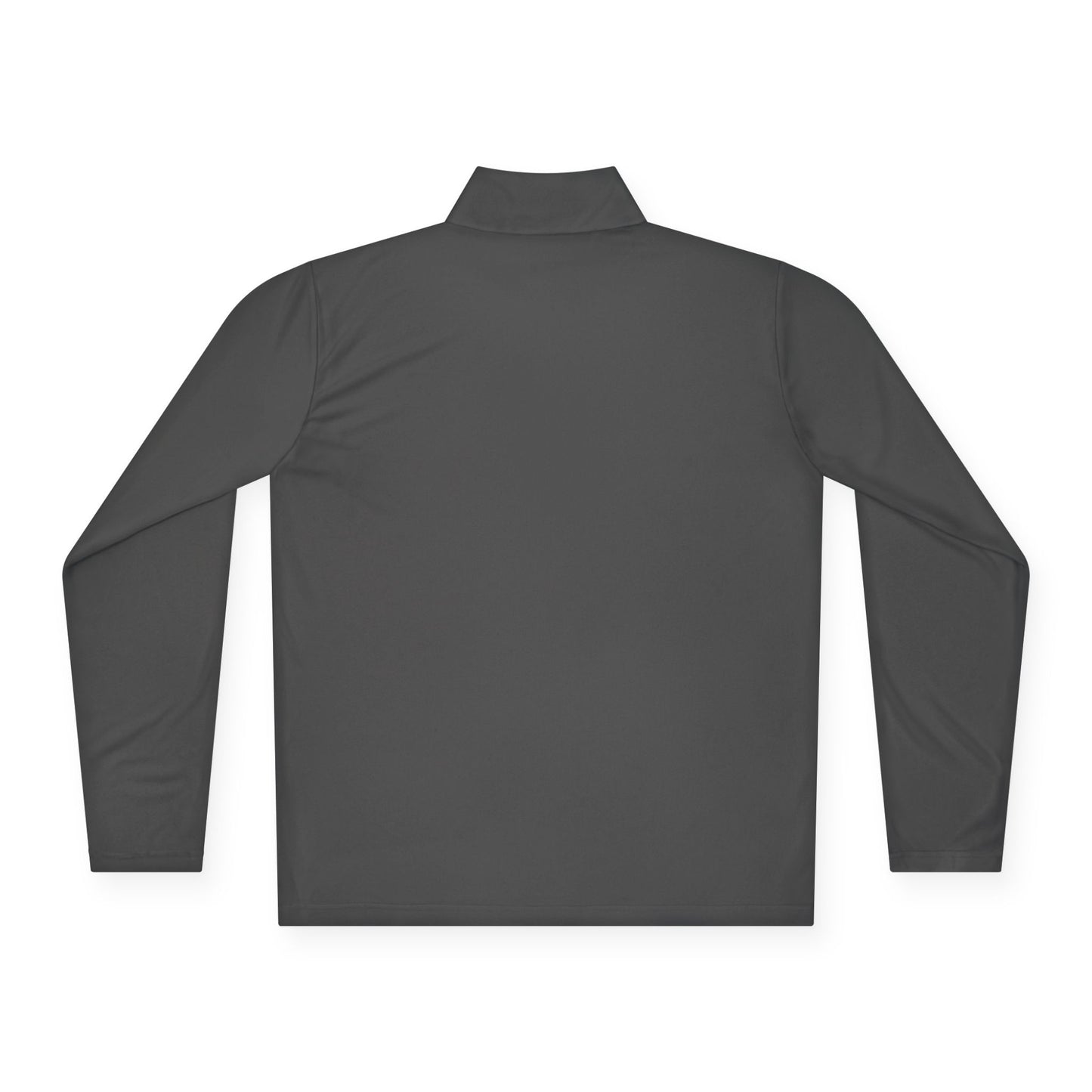 Quarter-Zip Pullover — Minimal White Athletic Pullover