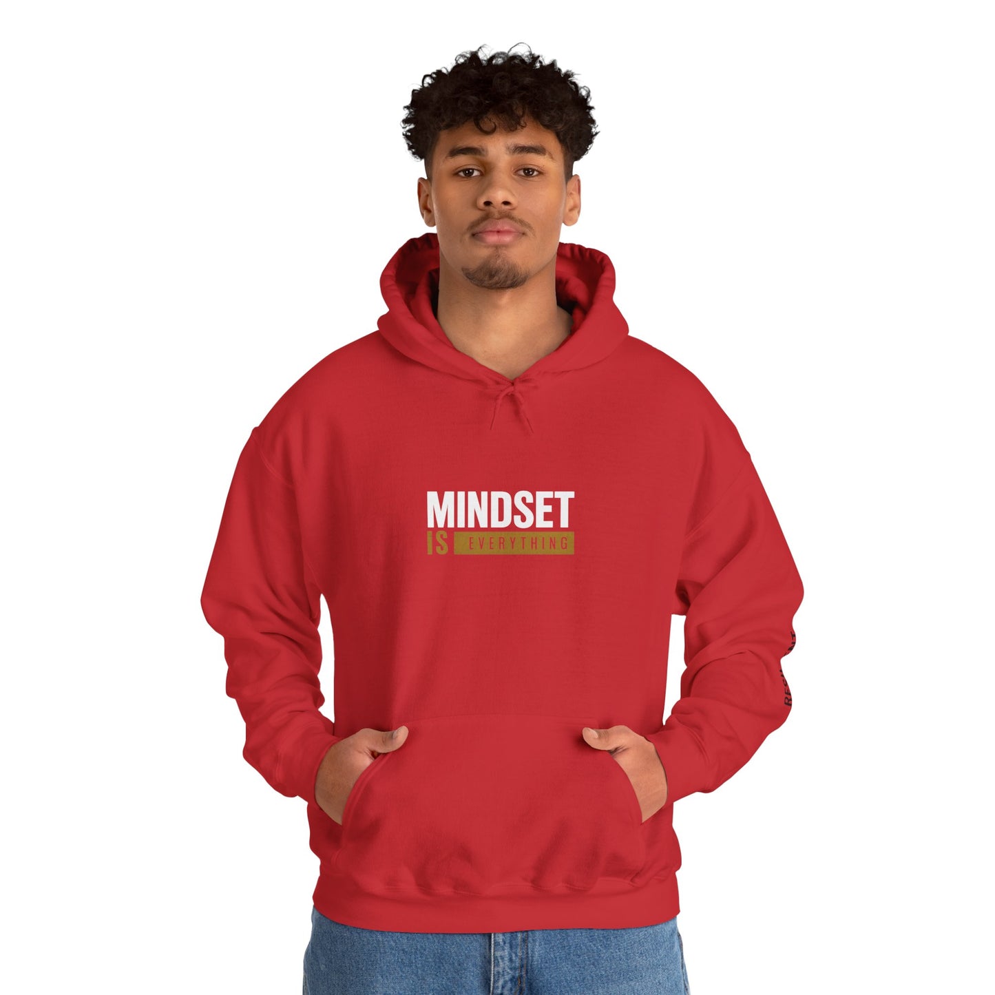 Hoodie — Minimalist "Is Everything" Motivational Pullover (Resilient Sleeve)